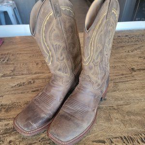 Cody James Men's Cowboy Boot Tan Square Toe 10.5B